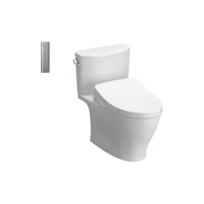 Bàn cầu hai khối kèm nắp rửa điện tử WASHLET dòng S7 TOTO CS767CRW12