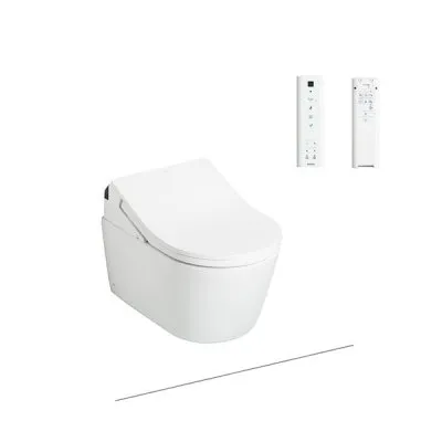 Bàn cầu treo tường kèm nắp rửa điện tử WASHLET seri RX (Có tính năng tự động xả) TOTO CW542HME5UNW1/TCF795C2Z/WH172AAT/MB175M#SS
