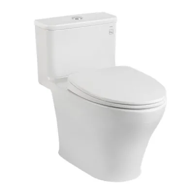 Bàn cầu một khối kèm nắp đóng êm TC395VS TOTO MS857DT10