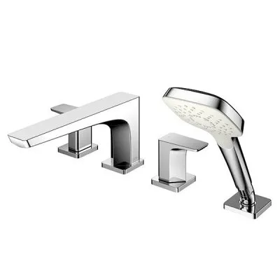 Vòi xả bồn nóng lạnh kèm sen tắm GE (4 lỗ) TOTO TBG07202A