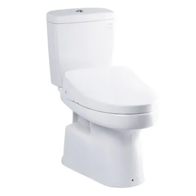 Bàn cầu hai khối kèm nắp rửa điện tử ToTo CS350DW11