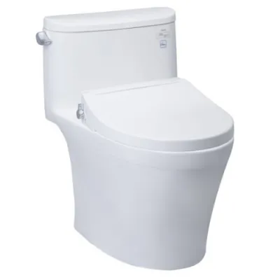 Bàn cầu một khối kèm nắp rửa cơ TOTO MS887RE2