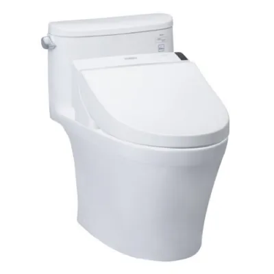 Bàn cầu một khối kèm nắp rửa điện tử TOTO MS887RW6