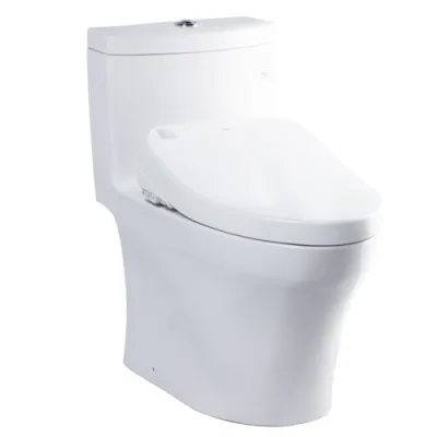 Bàn cầu một khối kèm nắp rửa điện tử TOTO MS889DW4 (MS889DRW4)