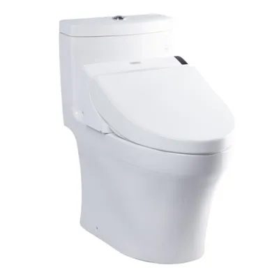 Bàn cầu một khối kèm nắp rửa điện tử TOTO MS889DRW6
