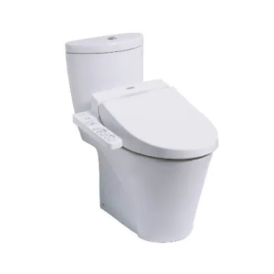 Bàn cầu hai khối kèm nắp điện tử ToTo CS819DSW7