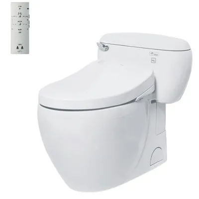 Bàn cầu một khối nắp rửa điện tử ToTo MS366W4 