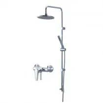 Bộ sen cây kết hợp sen tắm nóng lạnh, bát sen mạ DM345/DM906CF