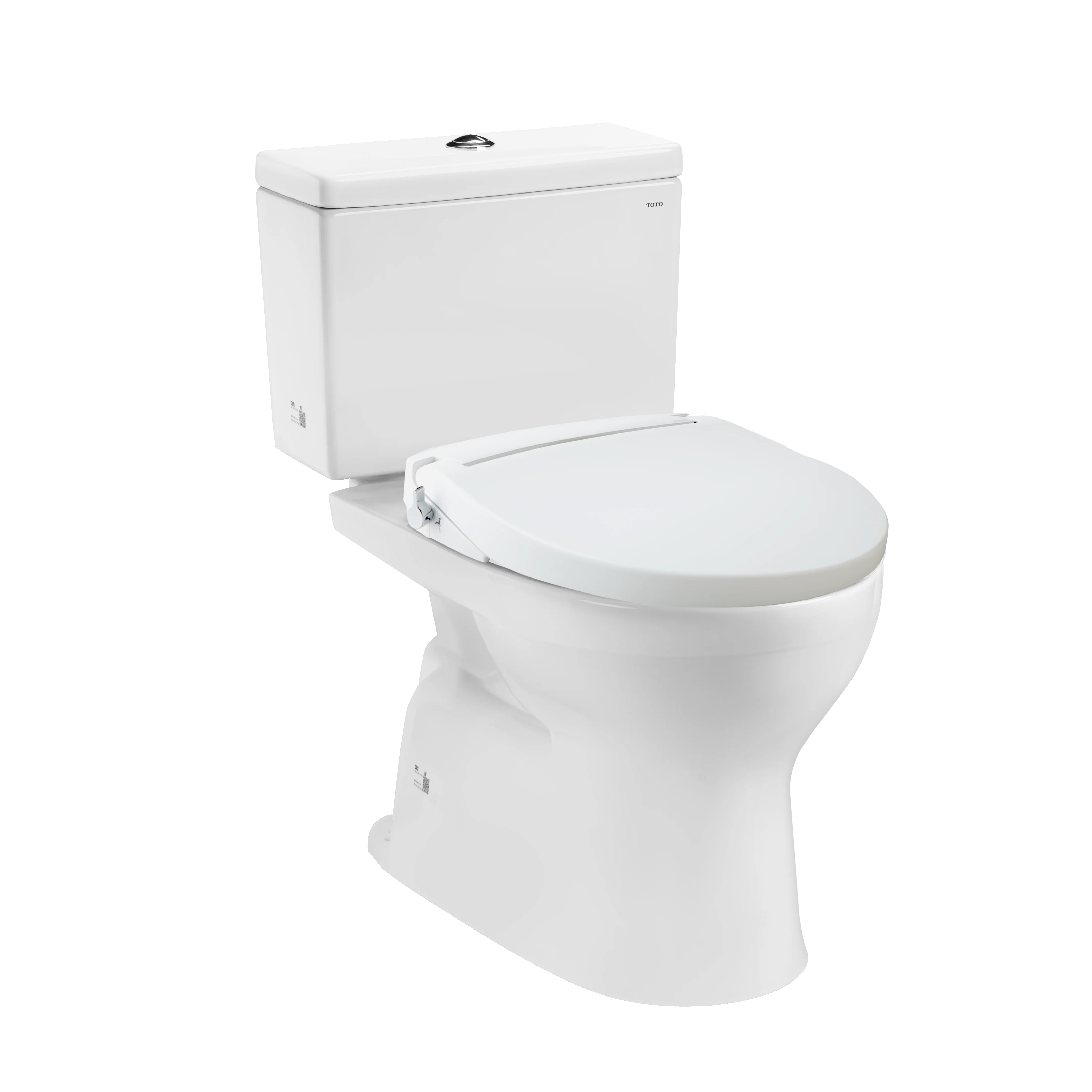 Bàn cầu hai khối kèm nắp rửa ECOWASHER TCW07S TOTO CS302DE2