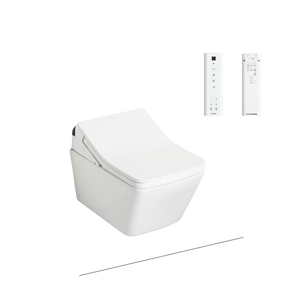 Bàn cầu treo tường kèm nắp rửa điện tử WASHLET dòng SX TOTO CW522EA/TCF796CZ/WH172AT/MB171M#SS