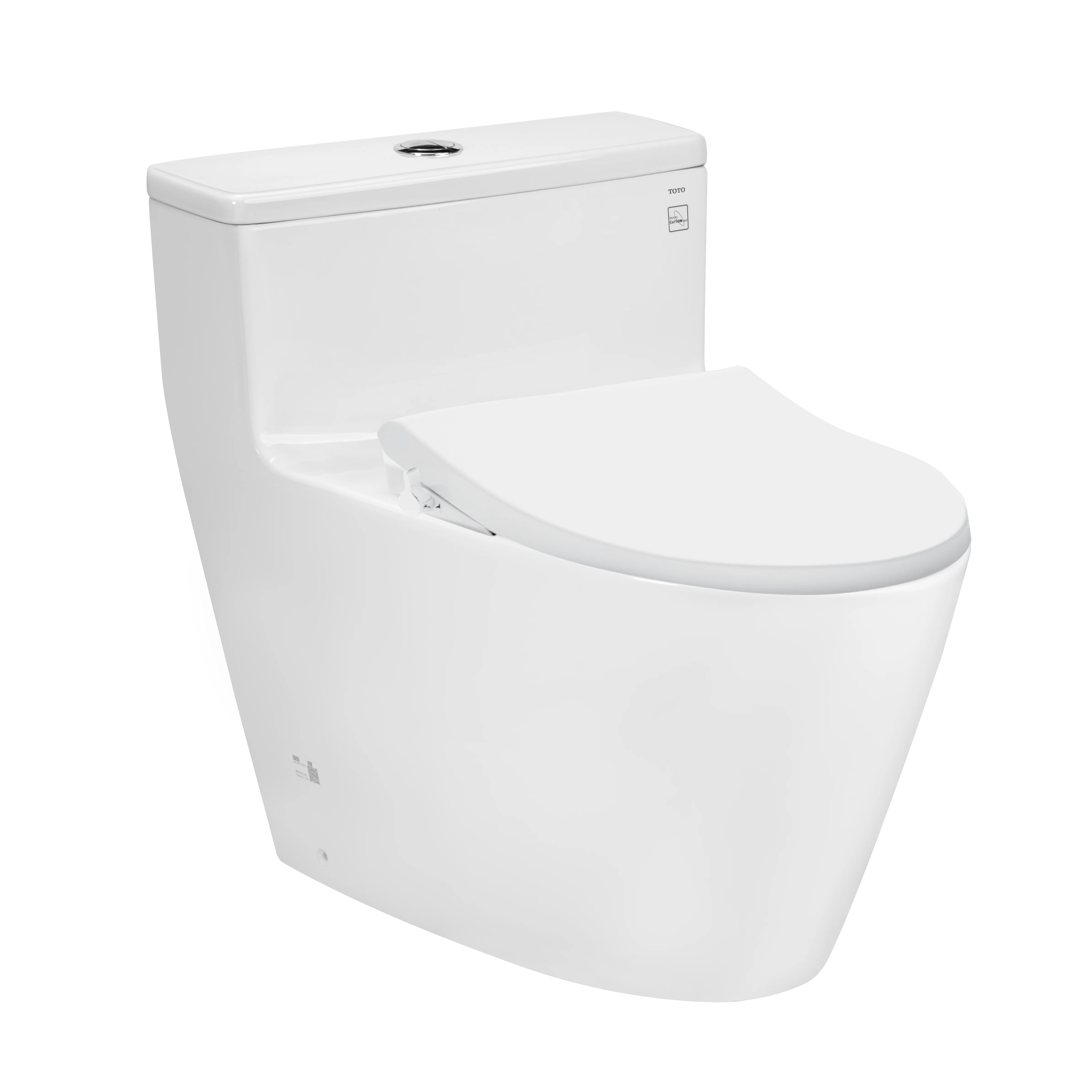 Bàn cầu 1 khối kèm nắp rửa cơ ECOWASHER TCW1211A TOTO MS625DE4