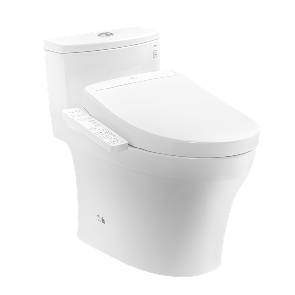 Bàn cầu 1 khối kèm nắp rửa điện tử WASHLET dòng S2 – TCF33461GAA TOTO MS885CDW24